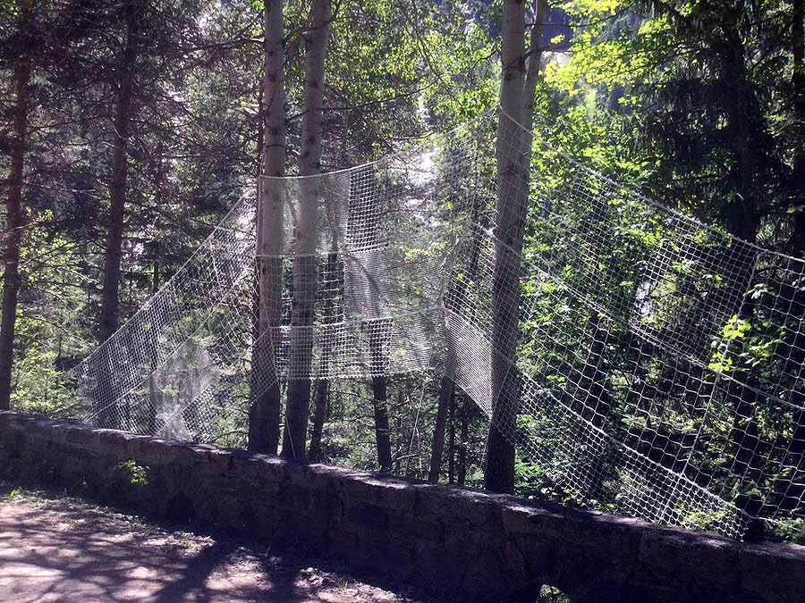 Installation Das Netz der Spinne, Foto 3